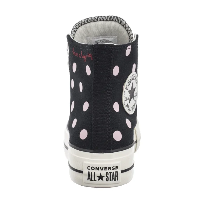 Trampki Converse CTAS Lift Hi Black/Summit Pink/Egret A10688C – zdjęcie 5