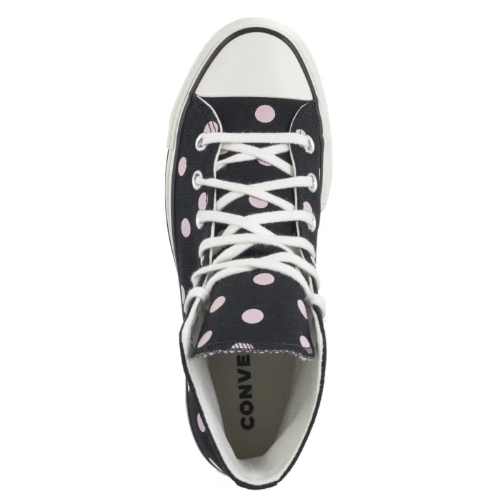 Trampki Converse CTAS Lift Hi Black/Summit Pink/Egret A10688C – zdjęcie 6