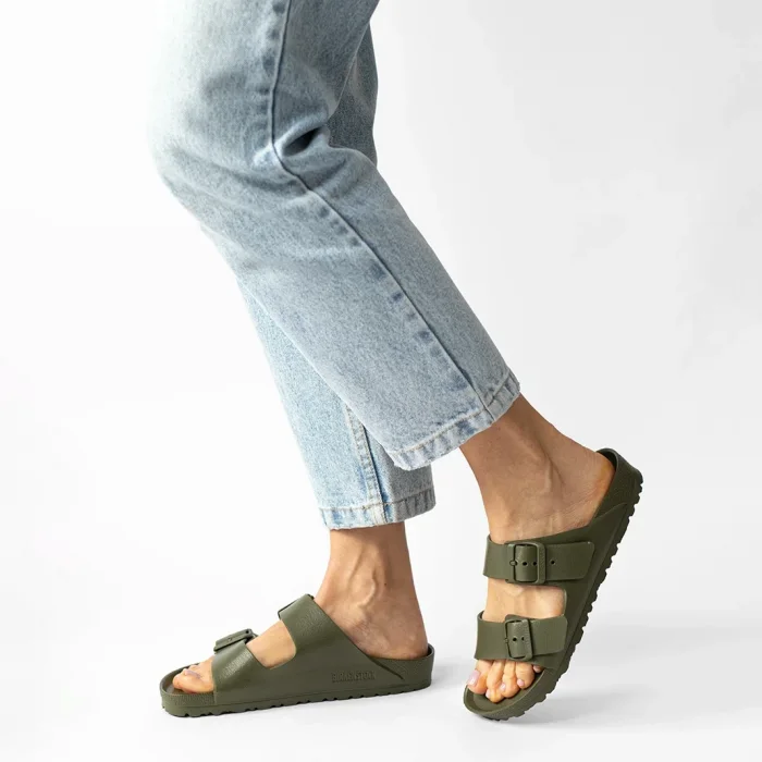 Klapki Birkenstock Arizona EVA Khaki 1019152 – zdjęcie 3