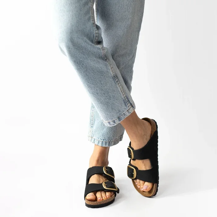 Klapki Birkenstock Arizona Big Buckle Black 1023290 – zdjęcie 3