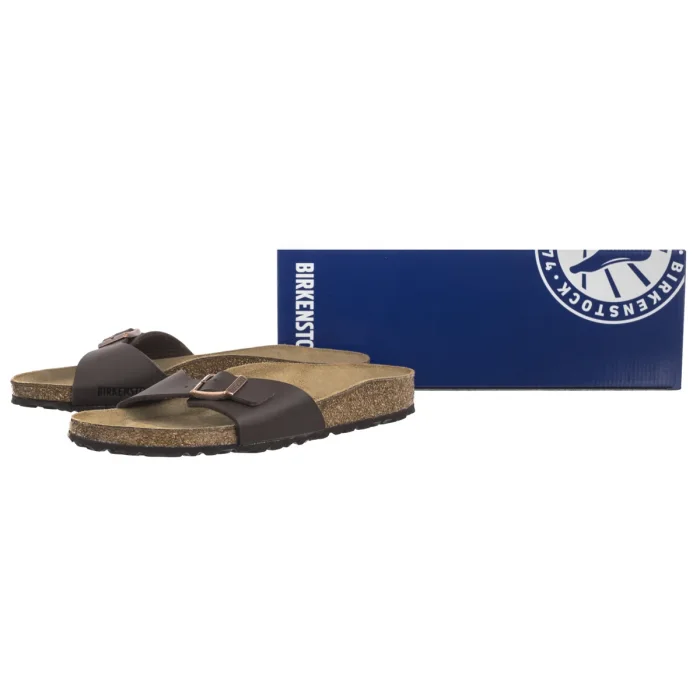Klapki Birkenstock Madrid Dark Brown 0040393 – zdjęcie 8