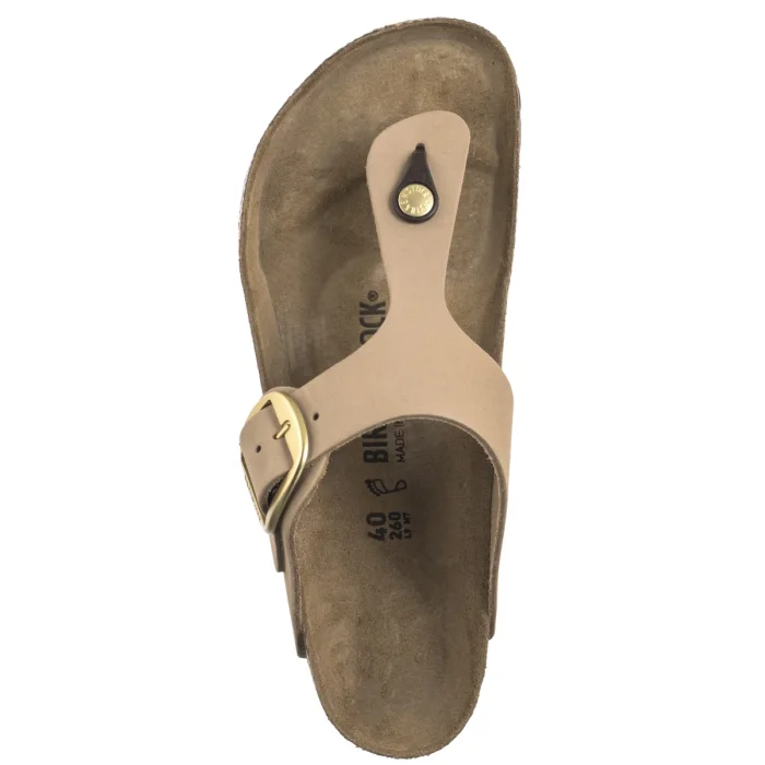 Klapki Birkenstock Gizeh Big Buckle Sandcastle 1023966 – zdjęcie 6