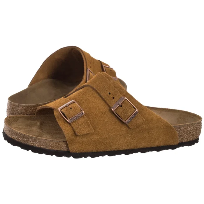 Klapki Birkenstock Zurich BS Mink 1023842  – zdjęcie 1