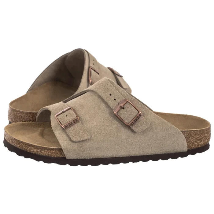 Klapki Birkenstock Zurich BS Taupe 0050463 – zdjęcie 1