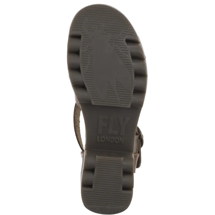 Sandały FLY London Eria Bridle Camel P801536002 – zdjęcie 7