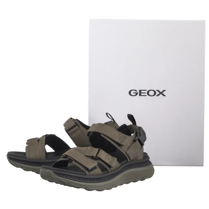 Sandały Geox U Spherica Actif X S A Military U55L0A 0BC11 C3009 – zdjęcie 8
