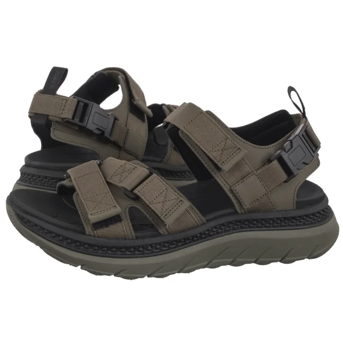 Sandały Geox U Spherica Actif X S A Military U55L0A 0BC11 C3009 – zdjęcie 1