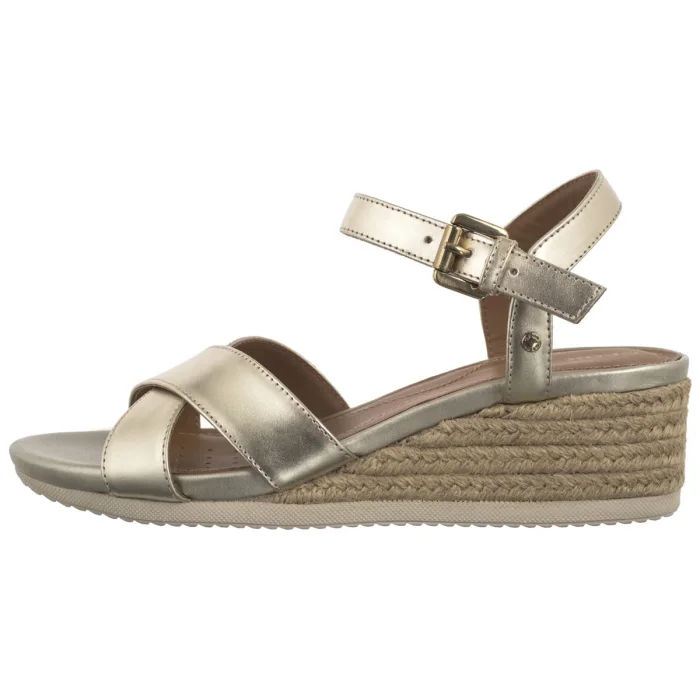 Sandały Geox D Ischia Corda C Lt Gold D02HHC 000CF C2012 – zdjęcie 2