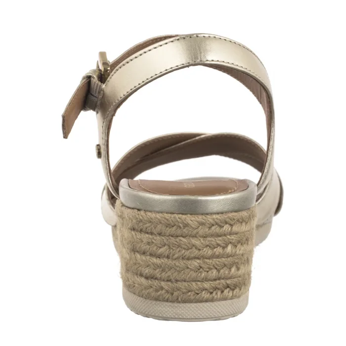 Sandały Geox D Ischia Corda C Lt Gold D02HHC 000CF C2012 – zdjęcie 5
