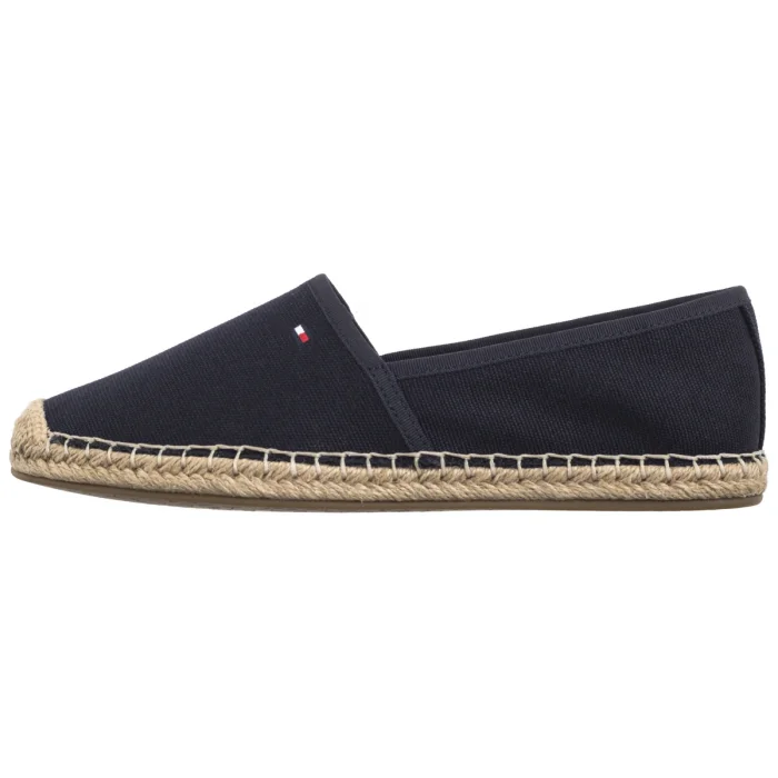 Espadryle Tommy Hilfiger Flag Canvas Espadrille Space Blue FW0FW08541 DW6 – zdjęcie 3