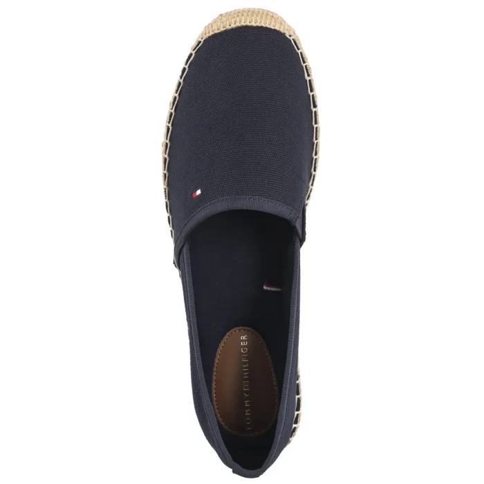 Espadryle Tommy Hilfiger Flag Canvas Espadrille Space Blue FW0FW08541 DW6 – zdjęcie 7