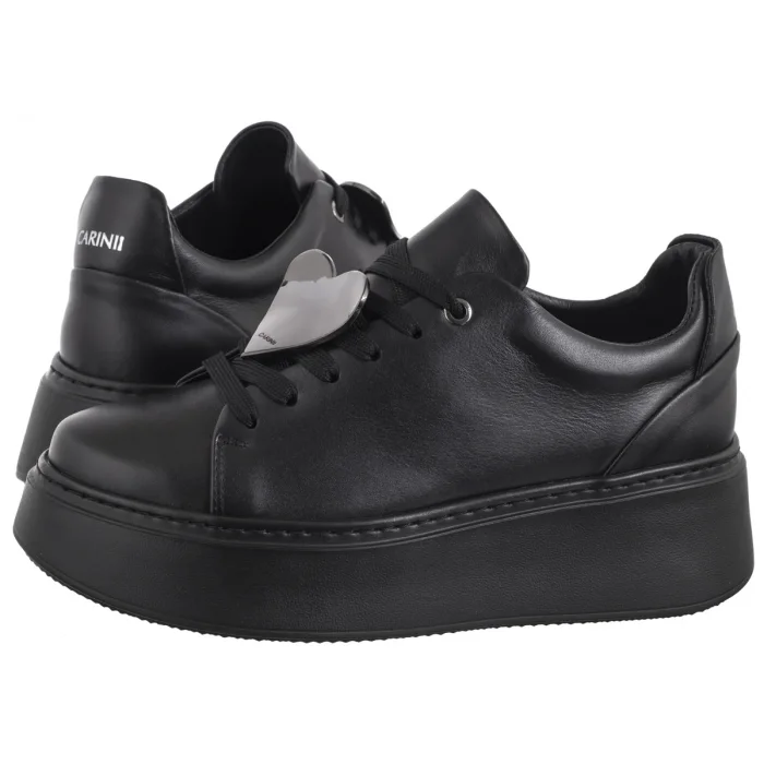 Sneakersy Carinii Czarne B10081__-E50-000-000-F69 – zdjęcie 1