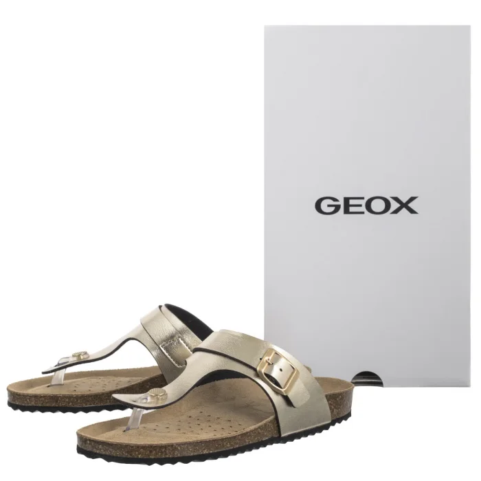 Japonki Geox D Brionia K Lt Gold D35LSK 000BN C2012 – zdjęcie 8