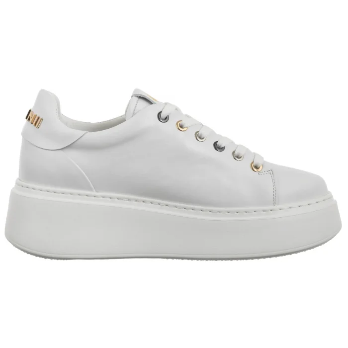 Sneakersy Carinii Białe B10047__-L46-000-000-F69 – zdjęcie 3
