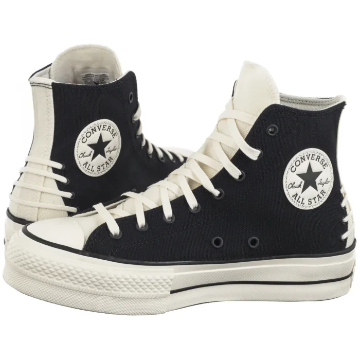 Trampki Converse CTAS Lift Hi Black/Egret/Black A12552C – zdjęcie 1