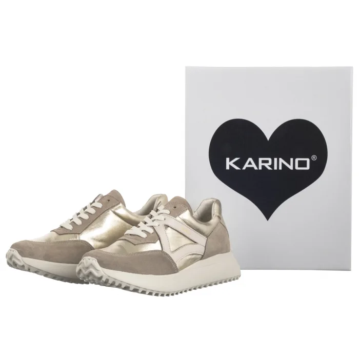 Sneakersy Karino Beżowe 5412/123-P – zdjęcie 8