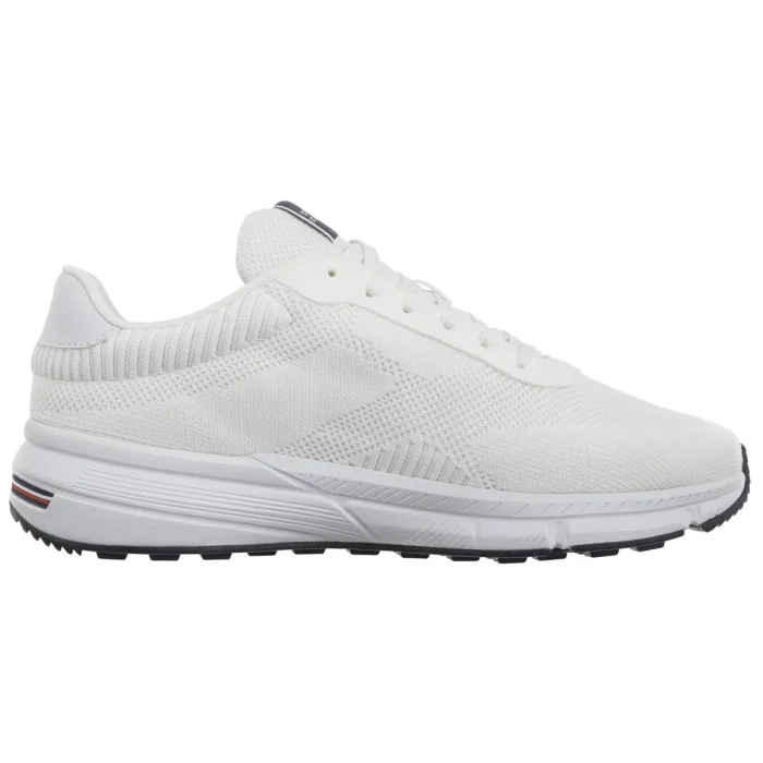 Sneakersy Tommy Hilfiger Lightweight Rwb Knit White FM0FM05423 YBS – zdjęcie 4