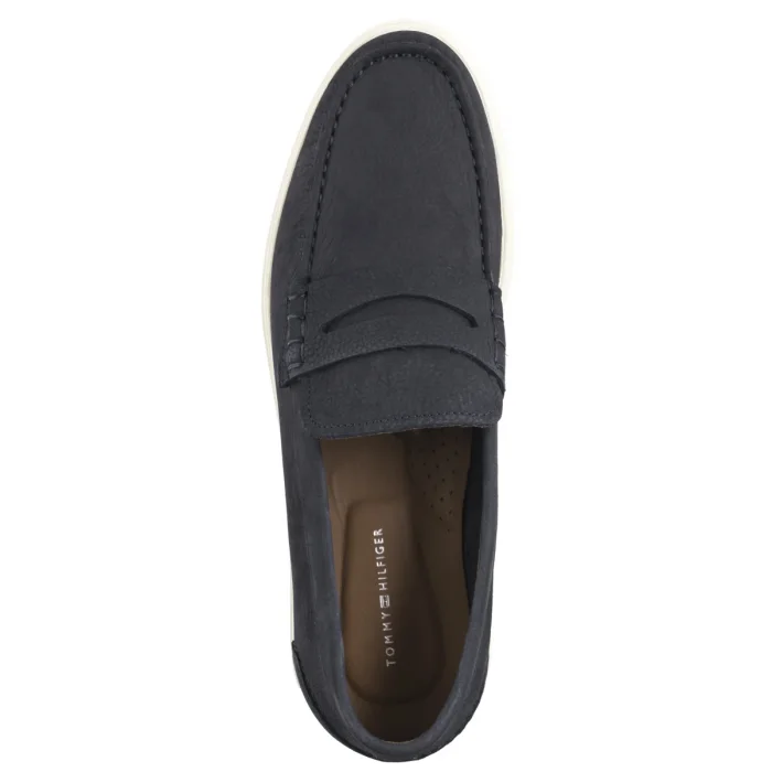 Mokasyny Tommy Hilfiger Tommy Hilfiger Nubuck P Loafer Desert Sky FM0FM05350 DW5 – zdjęcie 7