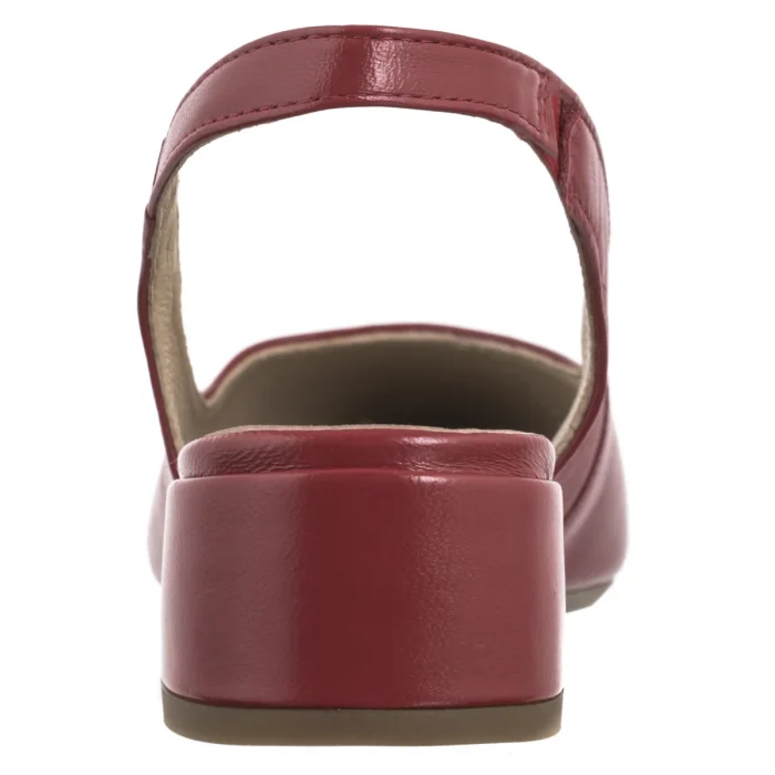 Czółenka Ryłko Czerwone C3ES4_V_ __IW – zdjęcie 5