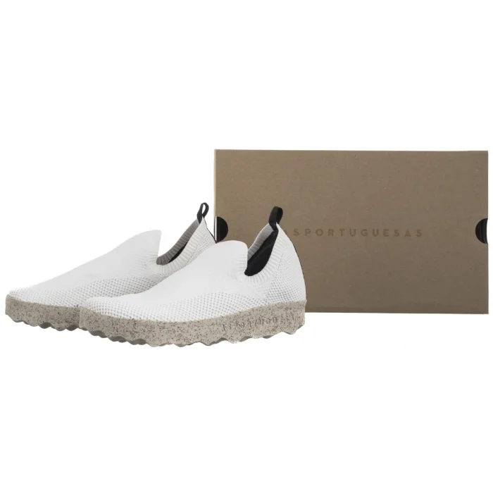 Sneakersy Asportuguesas Clip L Rec Knit White P018226011 – zdjęcie 8