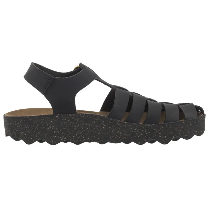 Sandały Asportuguesas Calix L Eco Nubu Black P018277000 – zdjęcie 3