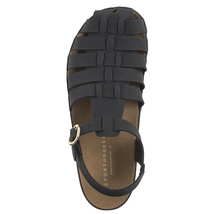 Sandały Asportuguesas Calix L Eco Nubu Black P018277000 – zdjęcie 6