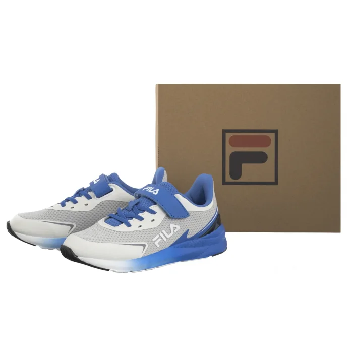 Buty Sportowe Fila Crusher V Kids Gray Violet-Palace Blue FFK0076.83488 – zdjęcie 8
