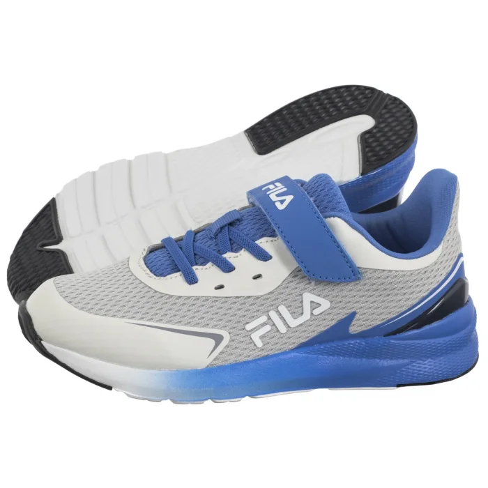 Buty Sportowe Fila Crusher V Kids Gray Violet-Palace Blue FFK0076.83488 – zdjęcie 1