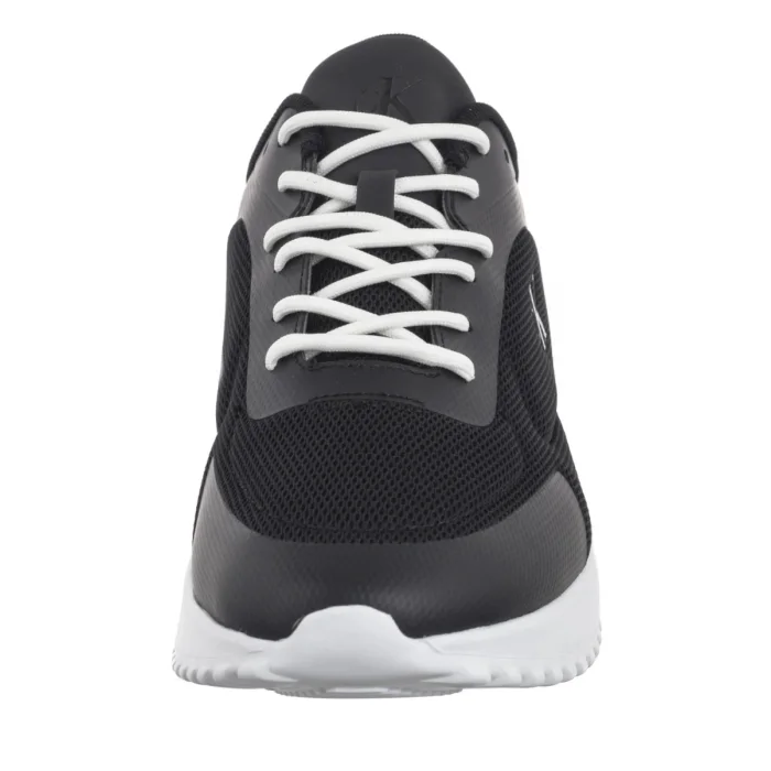 Sneakersy Calvin Klein Eva Runner Low Mesh Mix Ck Black/Bright White YM0YM01185 0GM – zdjęcie 5