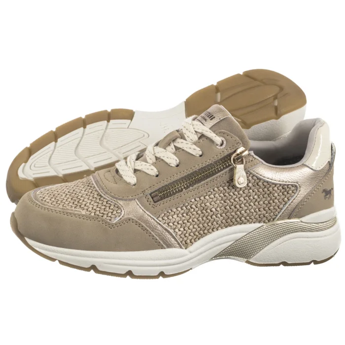 Sneakersy Mustang Beżowe 1512-303-4 – zdjęcie 1