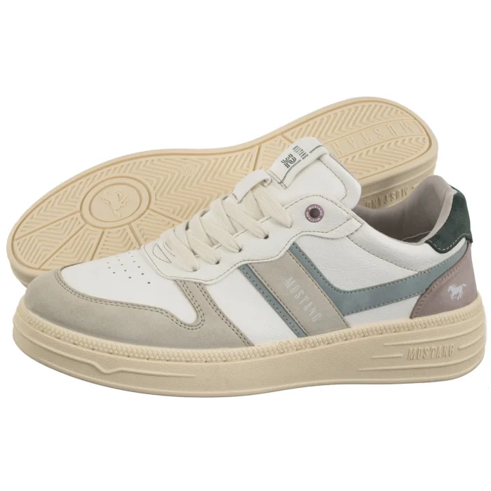 Sneakersy Mustang Białe 1510-301-242 – zdjęcie 1