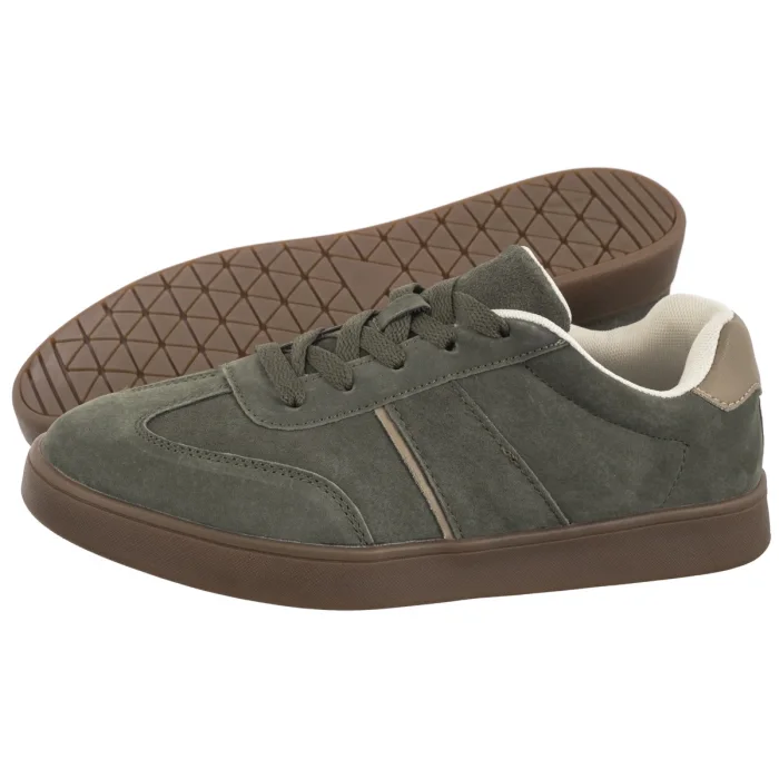 Sneakersy Sergio Leone Oliwkowe SP 112  – zdjęcie 1
