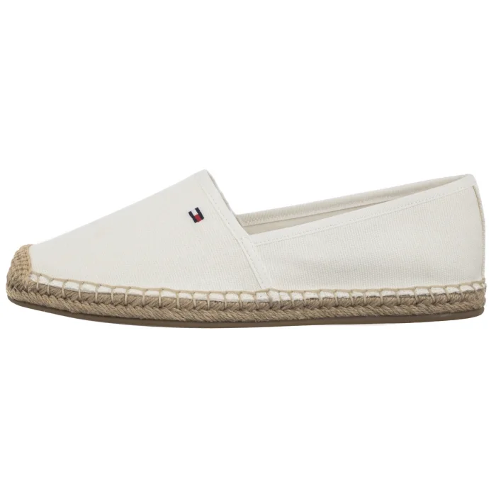 Espadryle Tommy Hilfiger Flag Canvas Espadrille Ecru FW0FW08541 YBL – zdjęcie 2