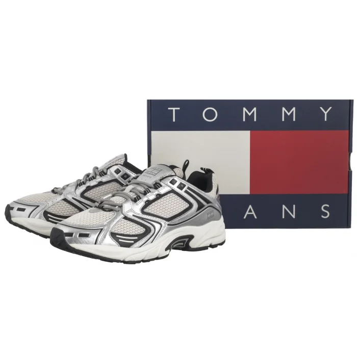 Buty Sportowe Tommy Hilfiger Archive'97 Metallic Black EM0EM01572 BDS – zdjęcie 8