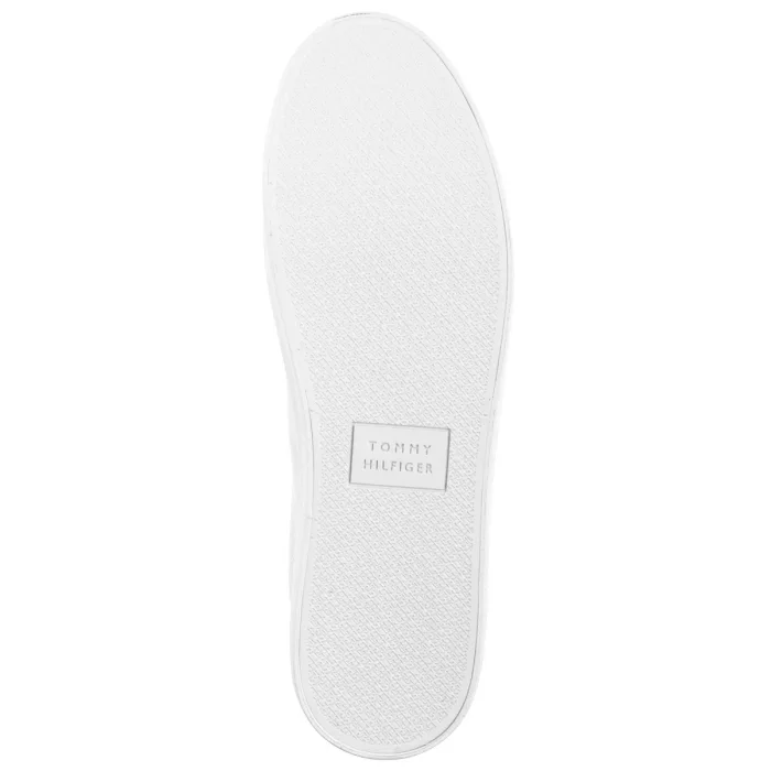 Tenisówki Tommy Hilfiger TH Hi Vulc Low Core Canvas White FM0FM05396 YBS – zdjęcie 7