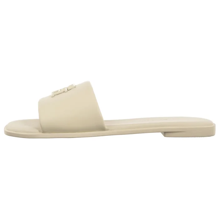 Klapki Tommy Hilfiger TH Logo Hardware Leather Mule Muslin FW0FW08806 ACJ – zdjęcie 2