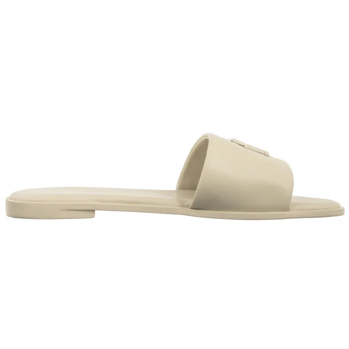 Klapki Tommy Hilfiger TH Logo Hardware Leather Mule Muslin FW0FW08806 ACJ – zdjęcie 3