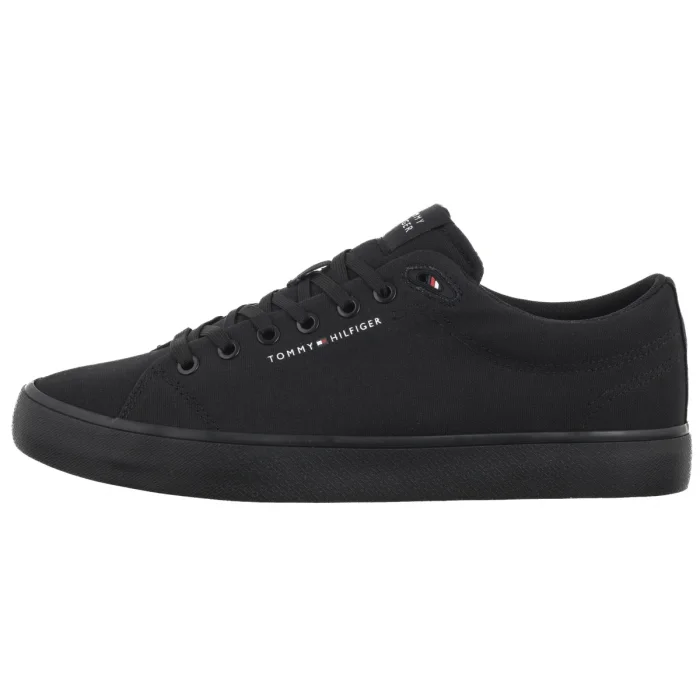 Tenisówki Tommy Hilfiger TH Hi Vulc Low Core Canvas Black FM0FM05396 BDS – zdjęcie 2