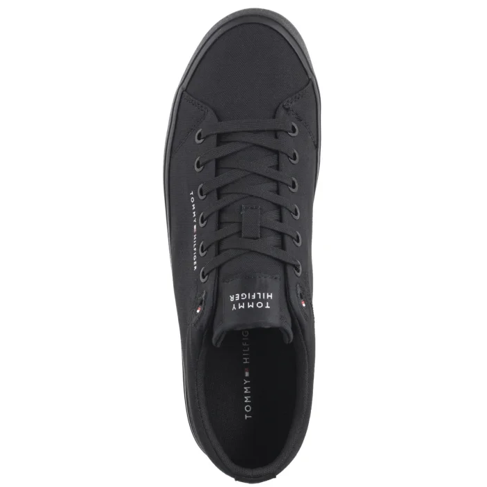 Tenisówki Tommy Hilfiger TH Hi Vulc Low Core Canvas Black FM0FM05396 BDS – zdjęcie 6