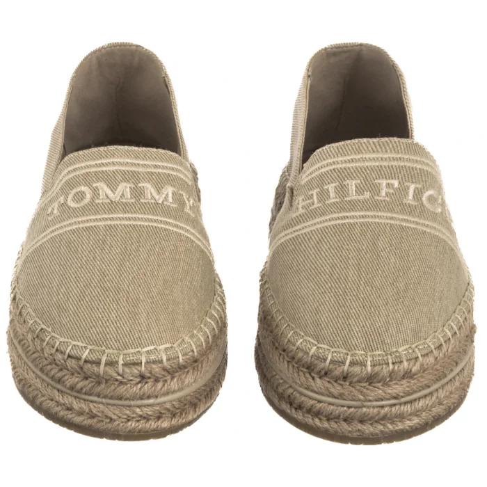 Espadryle Tommy Hilfiger Denim Platform Espadrille Horsedish FW0FW08543 ACC – zdjęcie 4