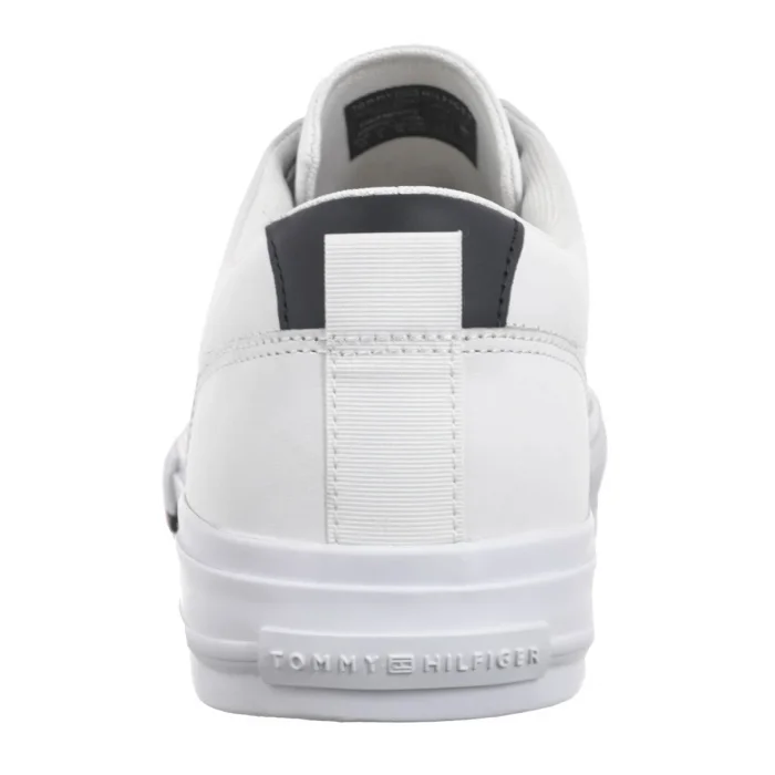 Tenisówki Tommy Hilfiger TH Hi Vulc Street Lth Patch White/Desert Sky FM0FM05312 0K5 – zdjęcie 5