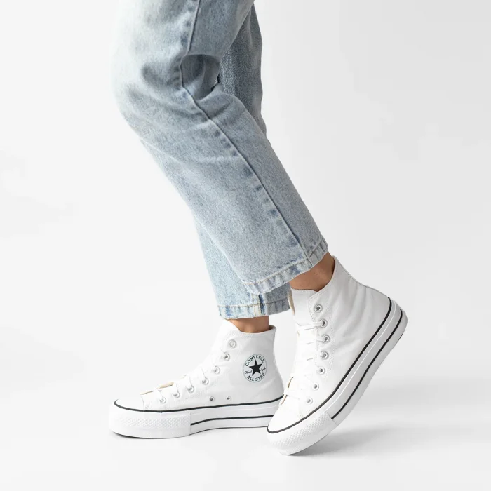 Trampki Converse CT All Star Lift Hi White/Black 560846C – zdjęcie 3