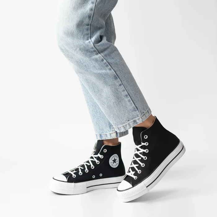 Trampki Converse CT All Star Lift Hi Black/White 560845C – zdjęcie 3