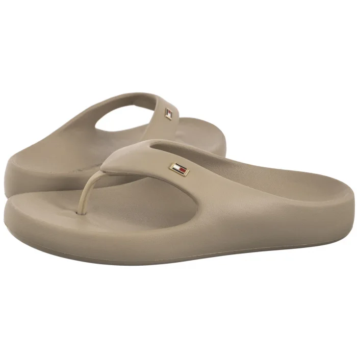 Japonki Tommy Hilfiger TH Comfort Beach Sandal Horseradish FW0FW08522 ACC – zdjęcie 1