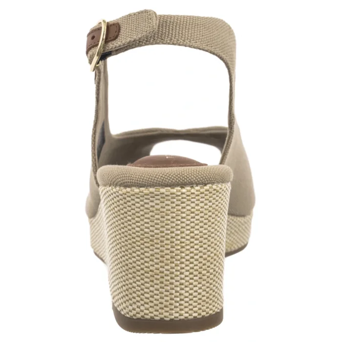 Sandały Tommy Hilfiger Flag Mid Wedge Espad Slingback Horserdish FW0FW08595 ACC – zdjęcie 5