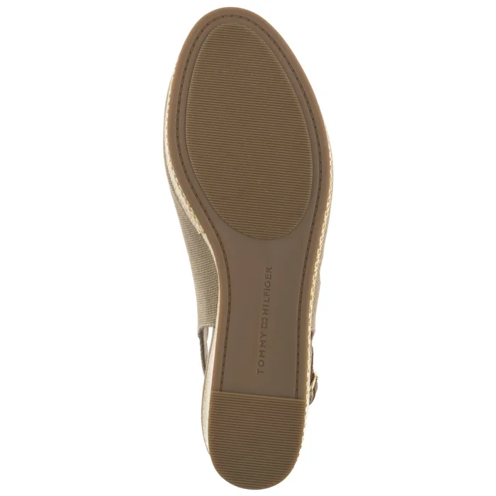 Sandały Tommy Hilfiger Flag Mid Wedge Espad Slingback Horserdish FW0FW08595 ACC – zdjęcie 7