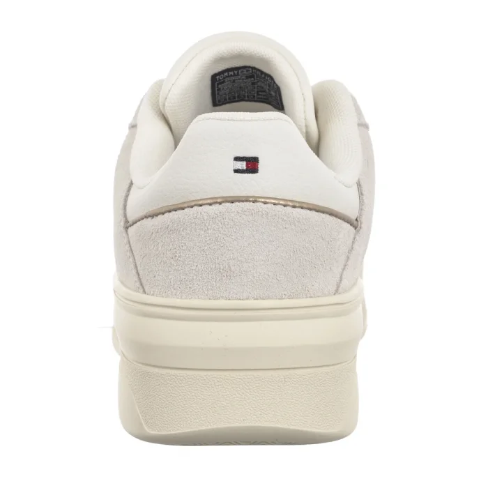 Buty Sportowe Tommy Hilfiger Essential Basket Sneaker Ecru FW0FW08456 YBL – zdjęcie 5