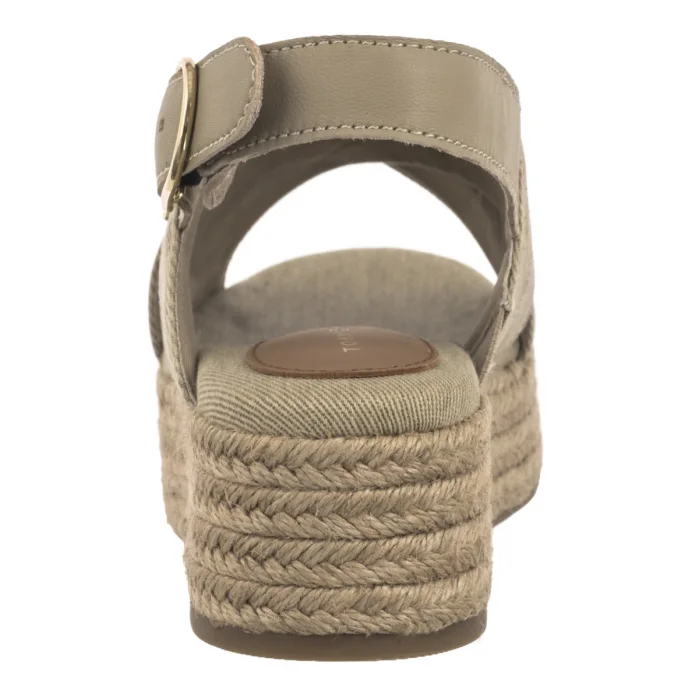 Sandały Tommy Hilfiger Denim Espadrille Platform Sandal Horseradish FW0FW08669 ACC – zdjęcie 5