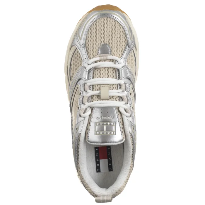 Buty Sportowe Tommy Hilfiger Archive'97 Metallic Newsprint EN0EN02796 ACG – zdjęcie 6
