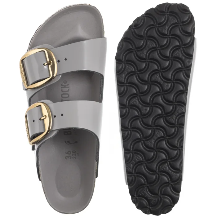 Klapki Birkenstock Arizona Big Buckle High-Shine Stone Coin 1029391 – zdjęcie 5
